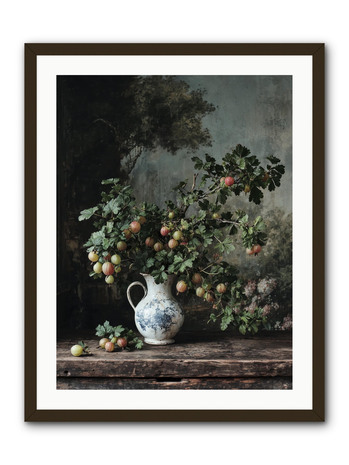 Letters Home -- Framed Print - Black 24x32