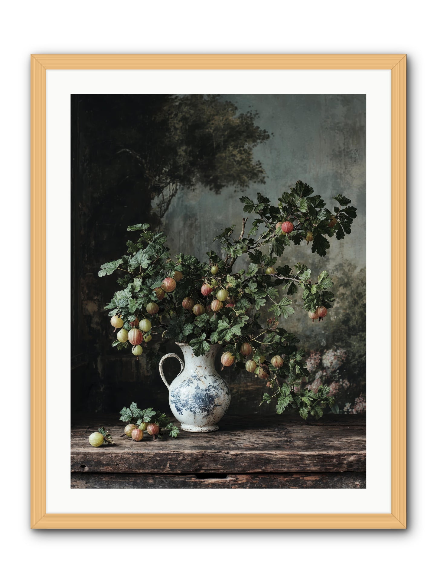 Letters Home -- Framed Print - Natural 24x32