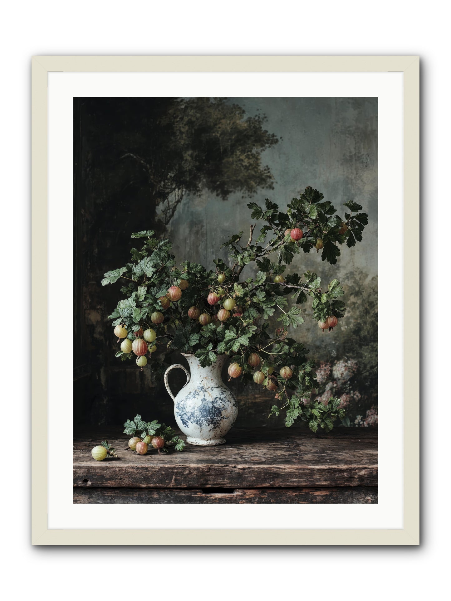 Letters Home -- Framed Print - White 24x32