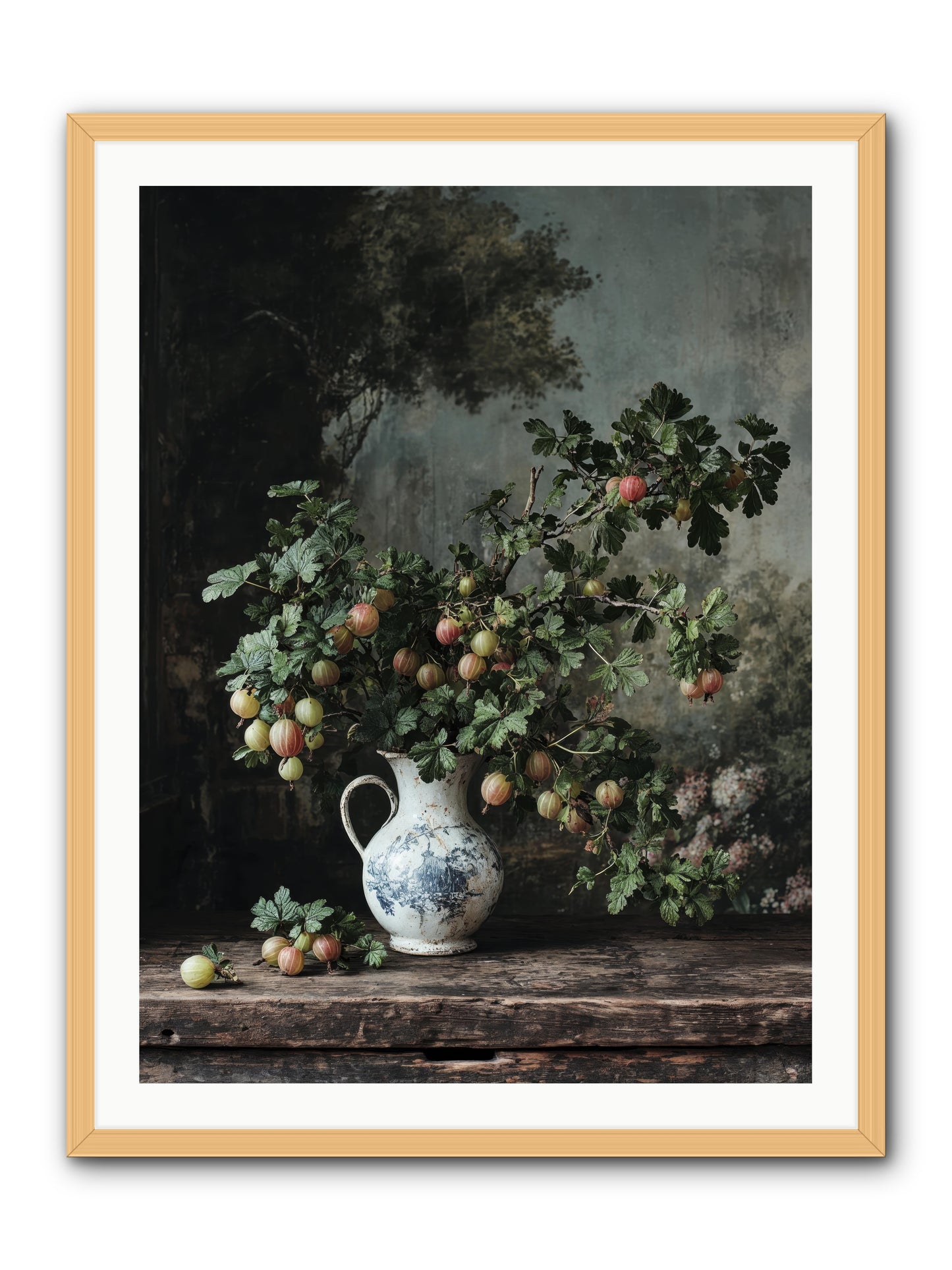 Letters Home -- Framed Print - Natural 30x40