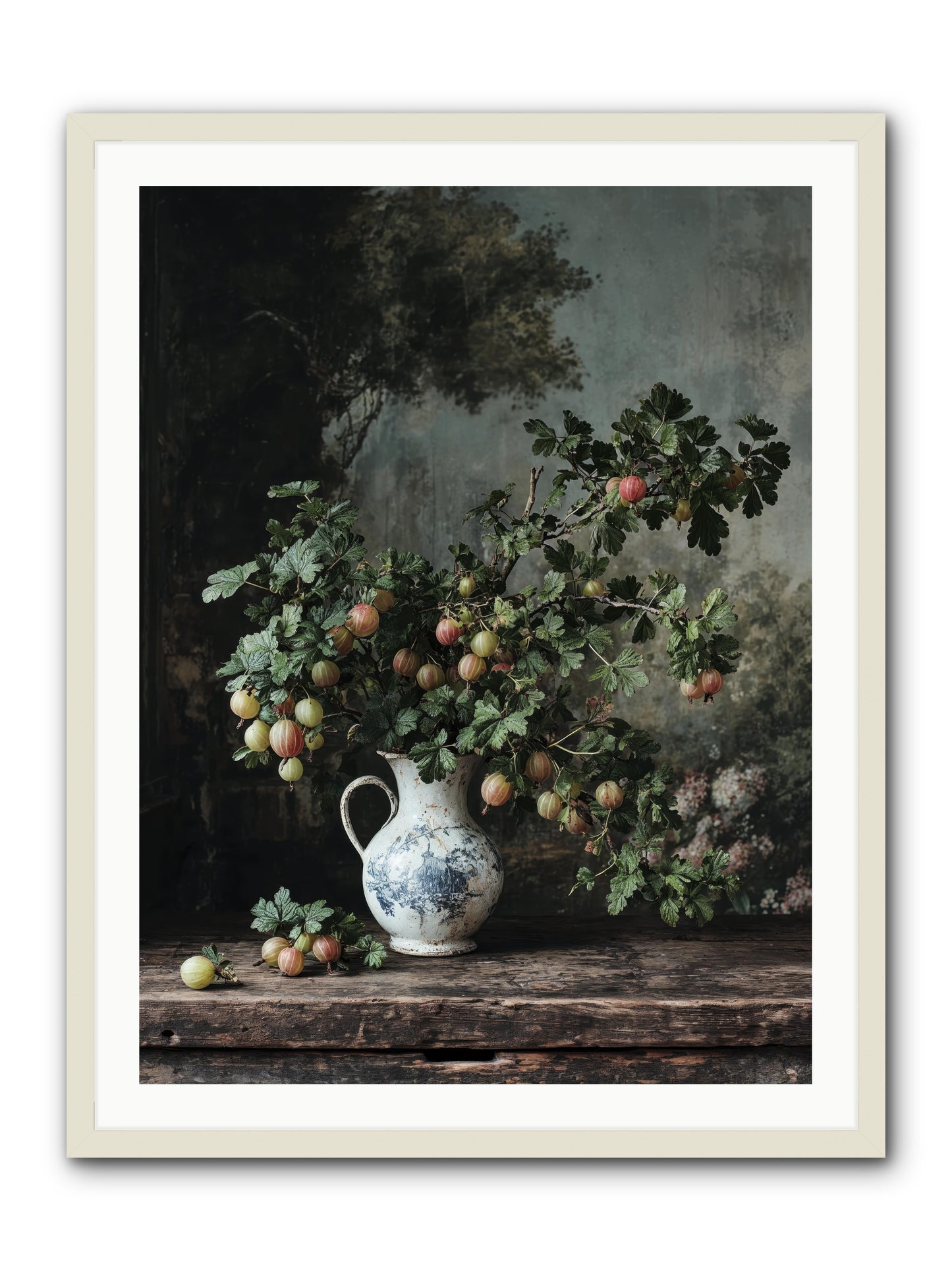 Letters Home -- Framed Print - White 30x40