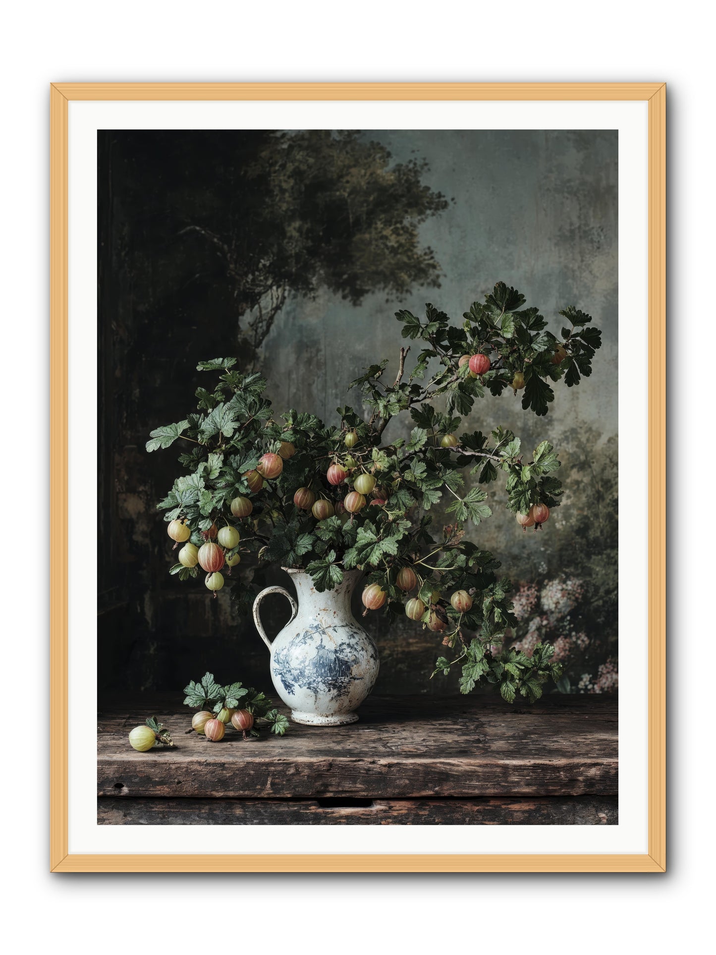 Letters Home -- Framed Print - Natural 36x48