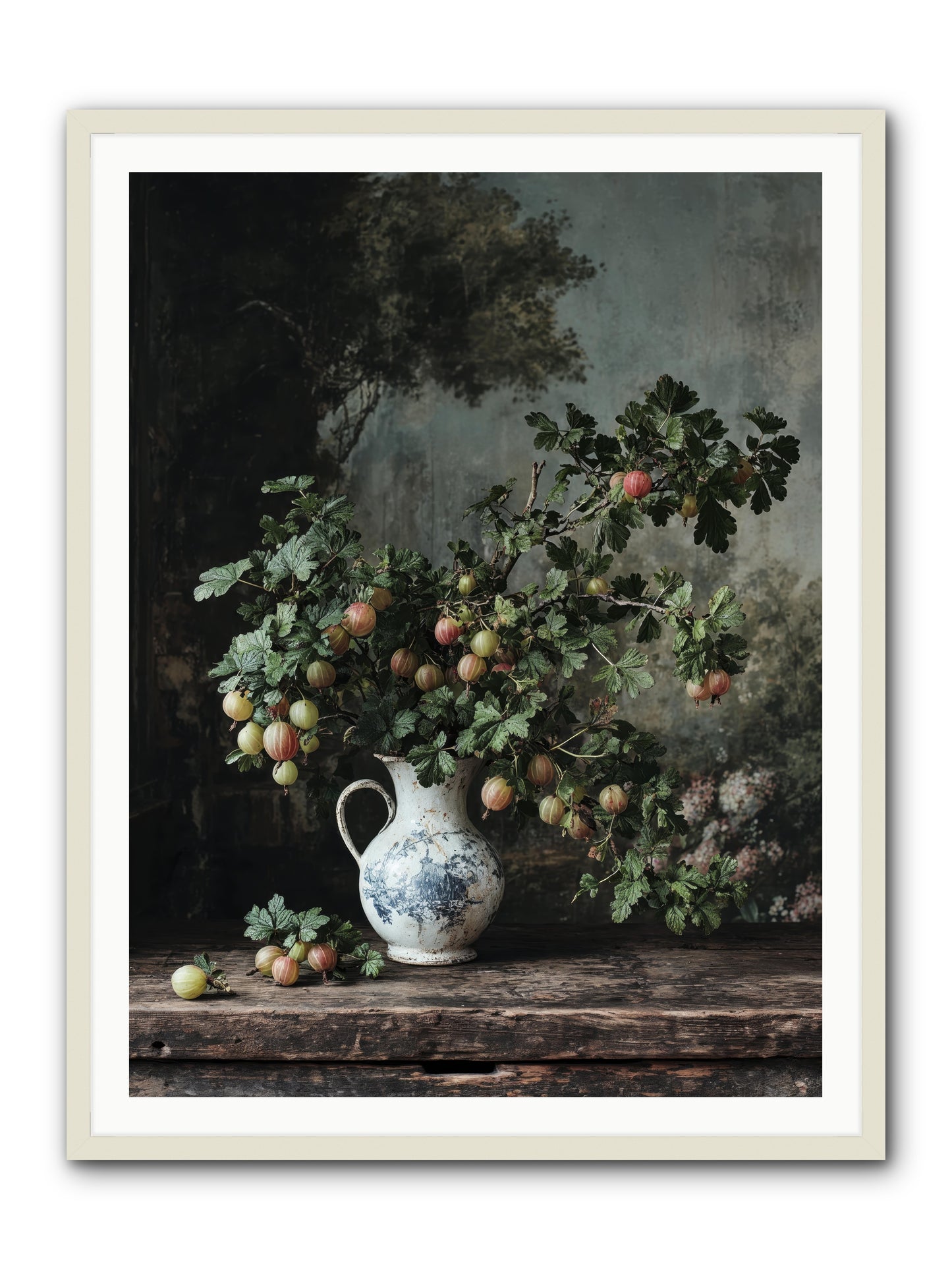 Letters Home -- Framed Print - White 36x48
