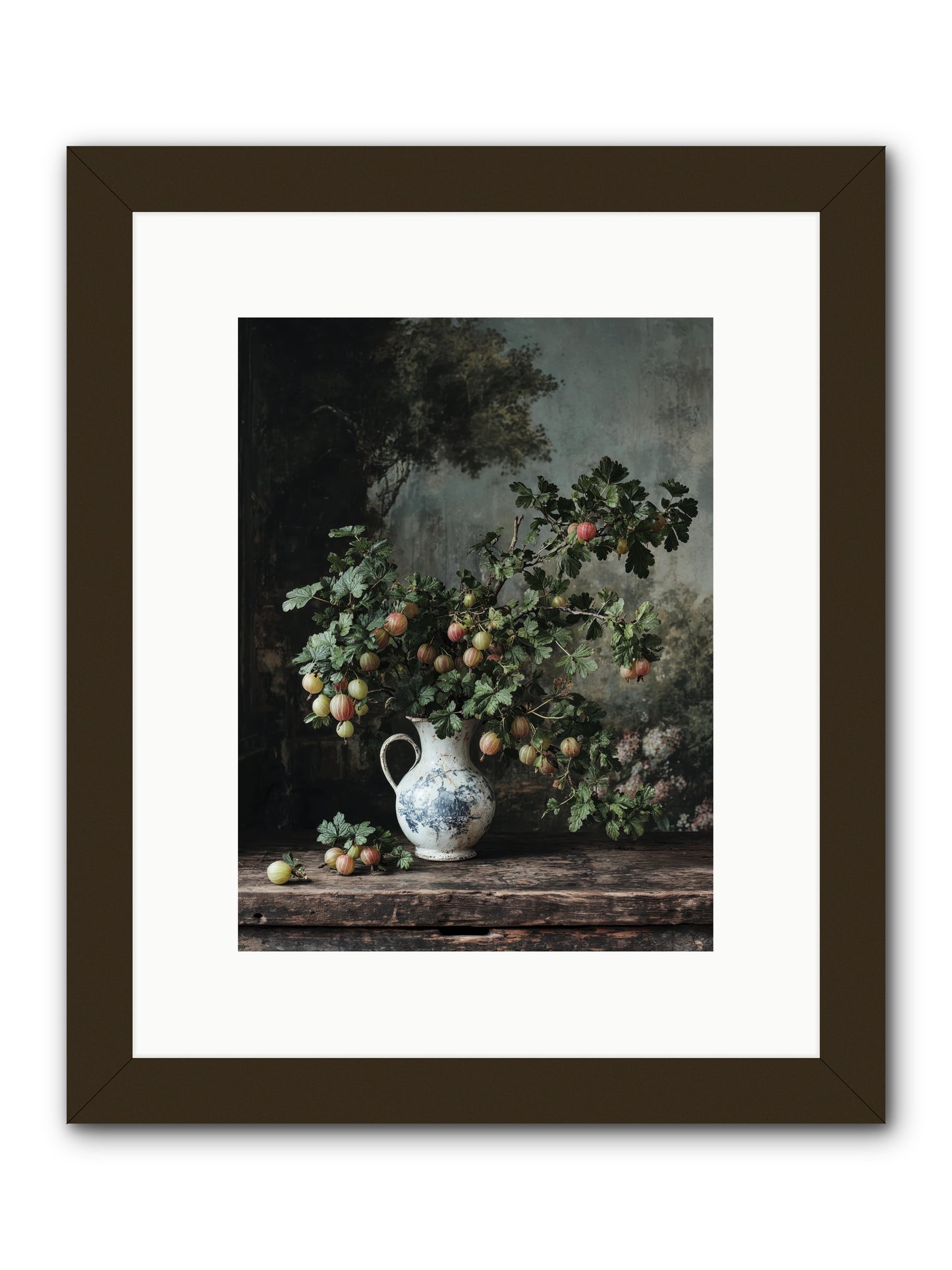 Letters Home -- Framed Print - Black 9x12