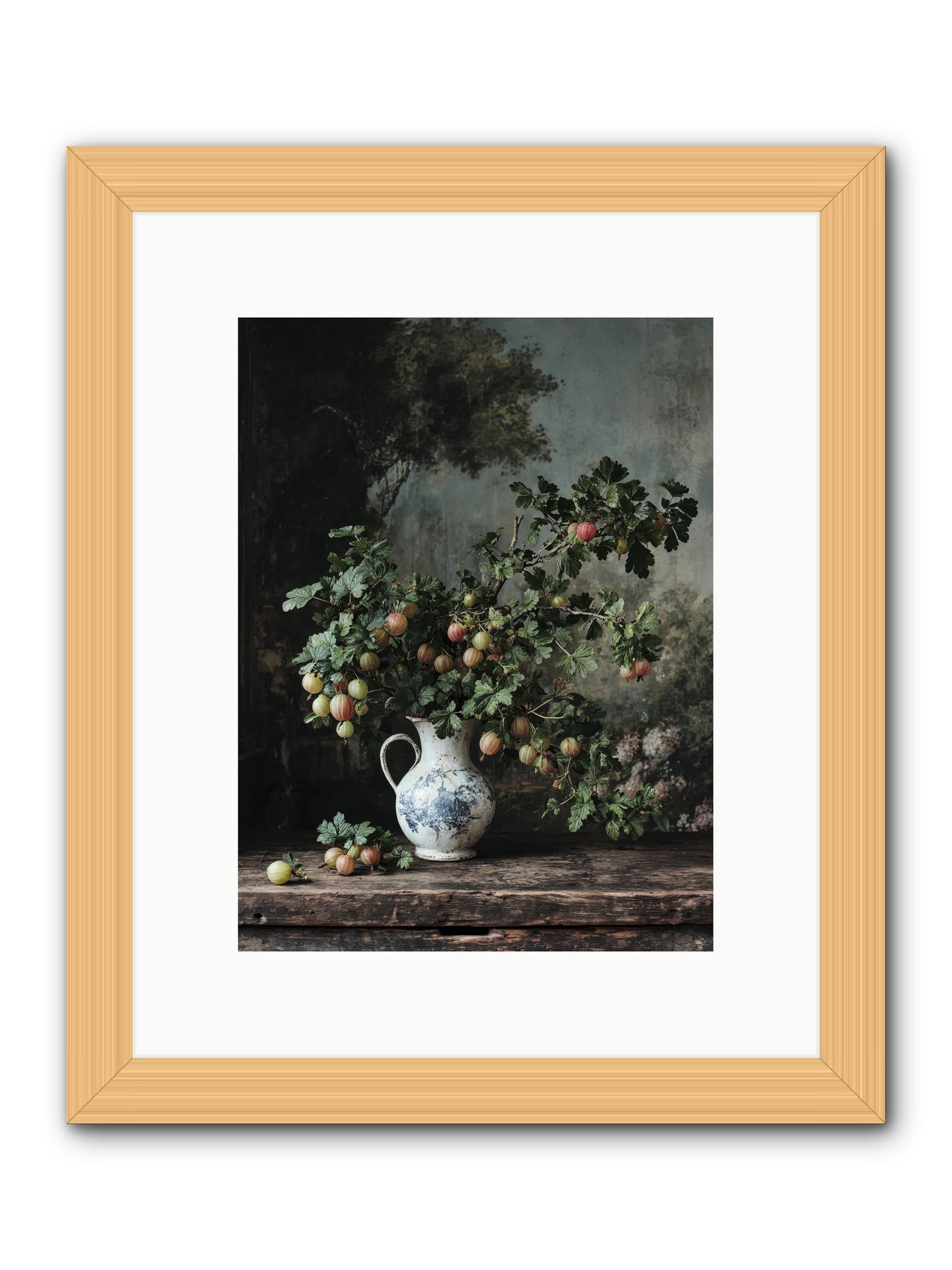 Letters Home -- Framed Print - Natural 9x12