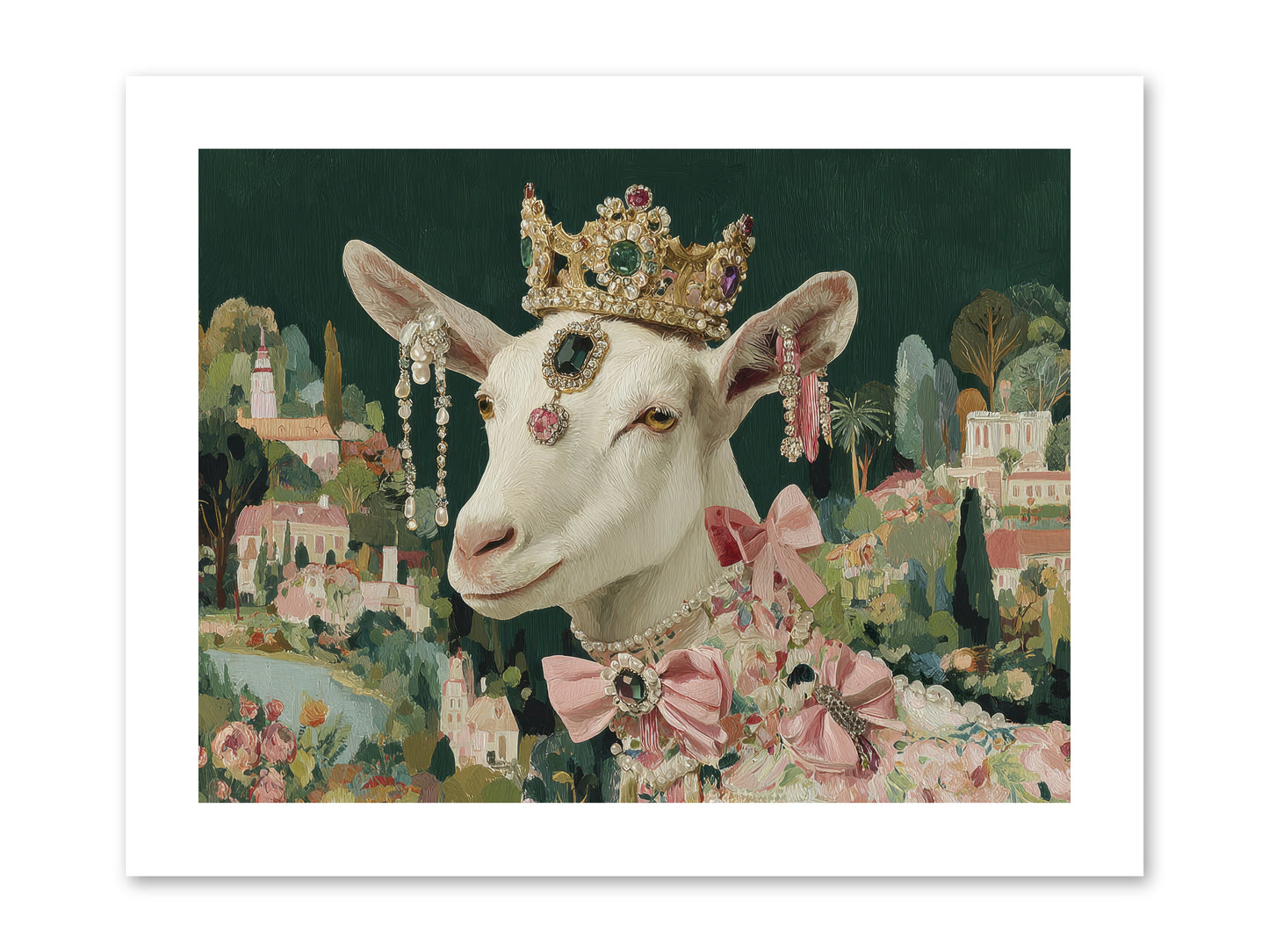 Letters from Afar -- Loose Canvas Print 12x9