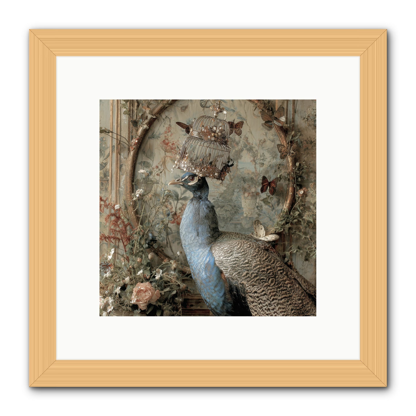 Letters from Lemon Hill -- Framed Print - Natural 10x10