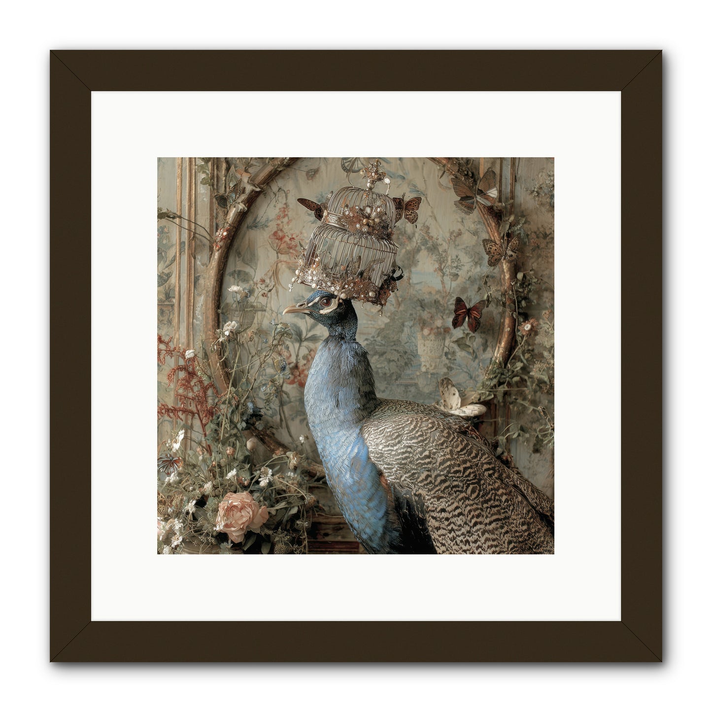 Letters from Lemon Hill -- Framed Print - Black 12x12