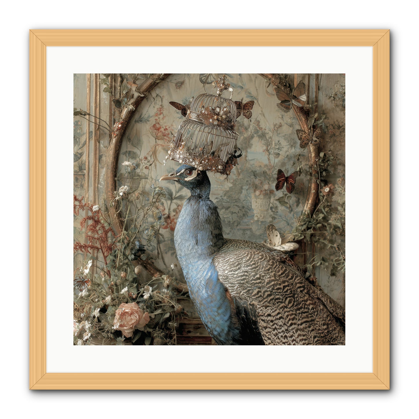 Letters from Lemon Hill -- Framed Print - Natural 20x20