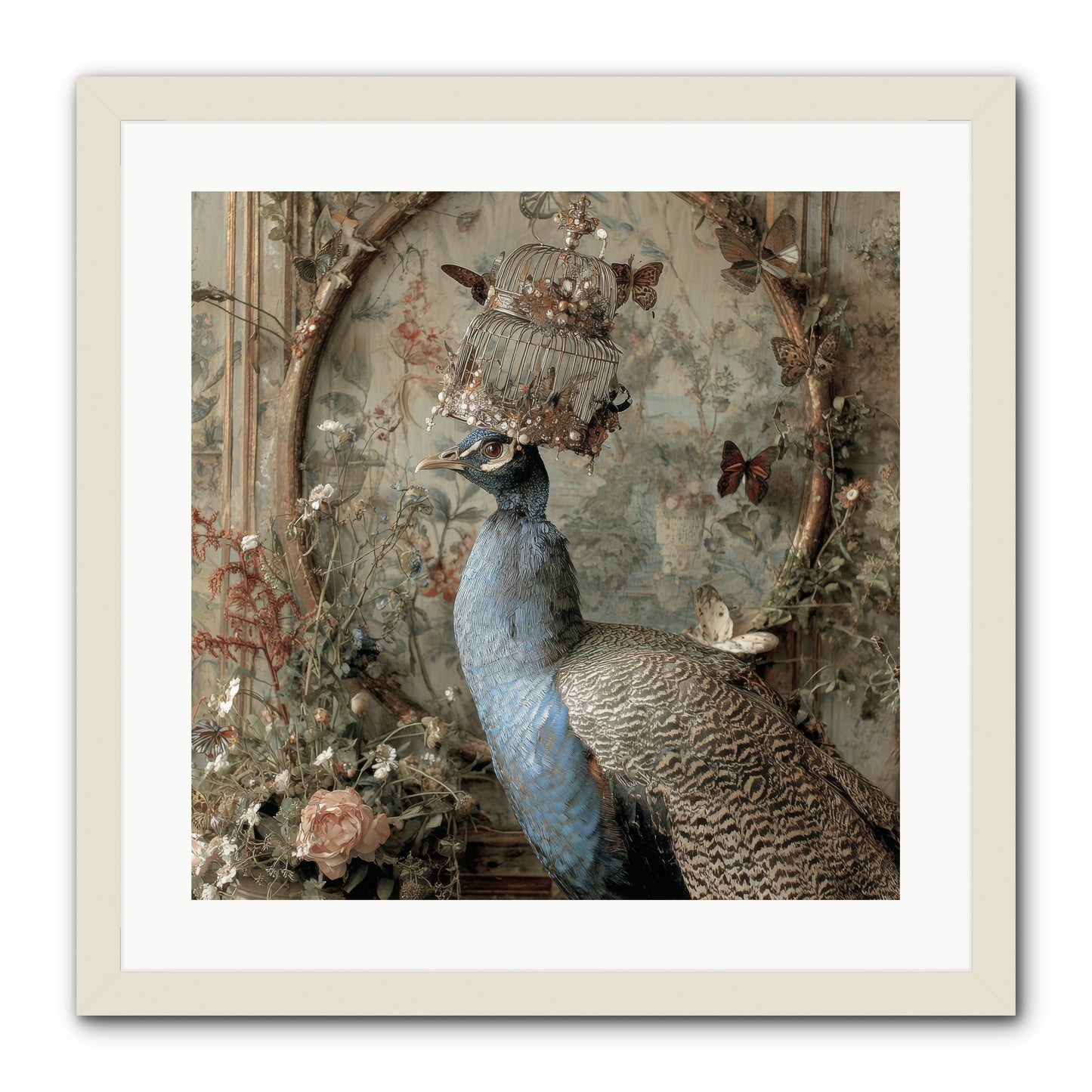 Letters from Lemon Hill -- Framed Print - White 20x20