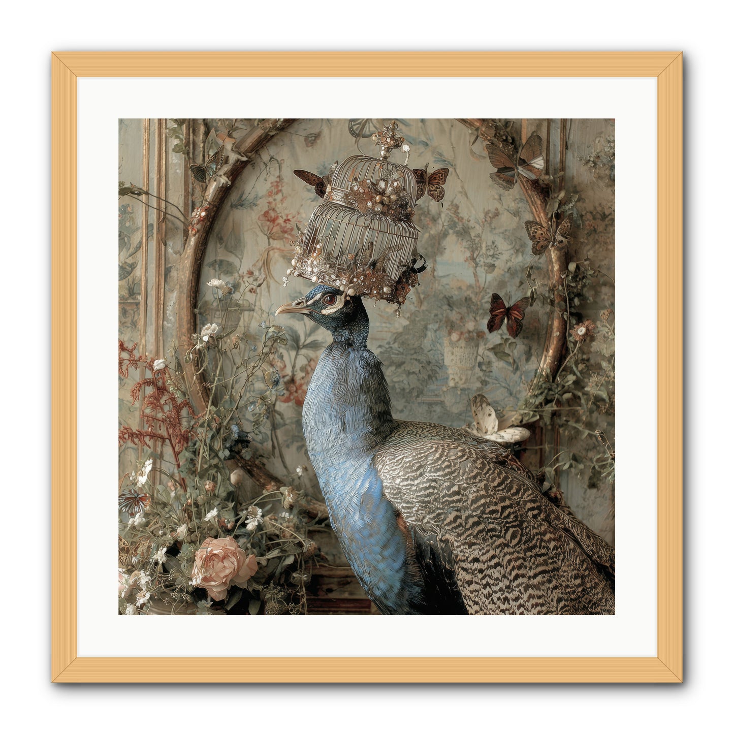 Letters from Lemon Hill -- Framed Print - Natural 24x24