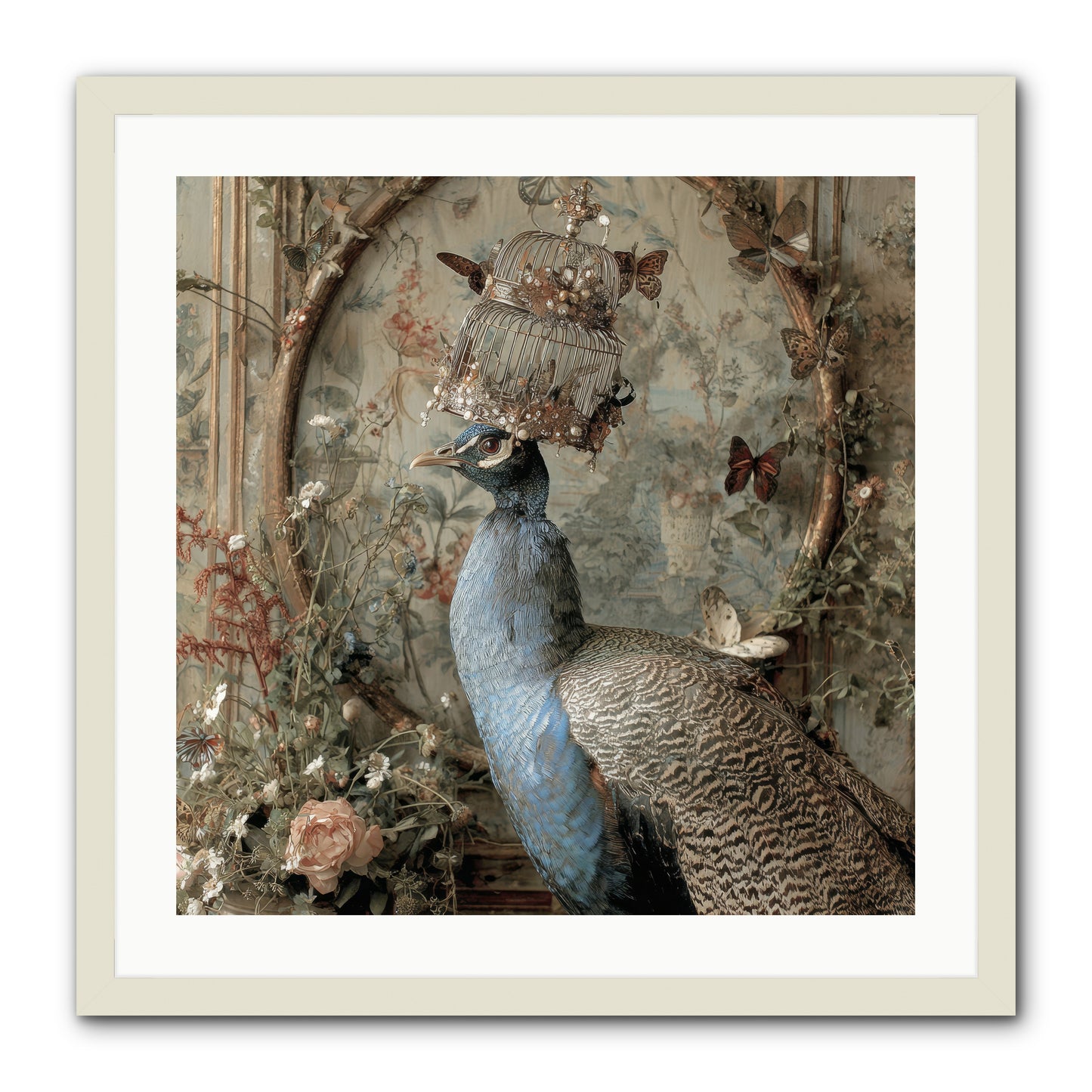 Letters from Lemon Hill -- Framed Print - White 24x24