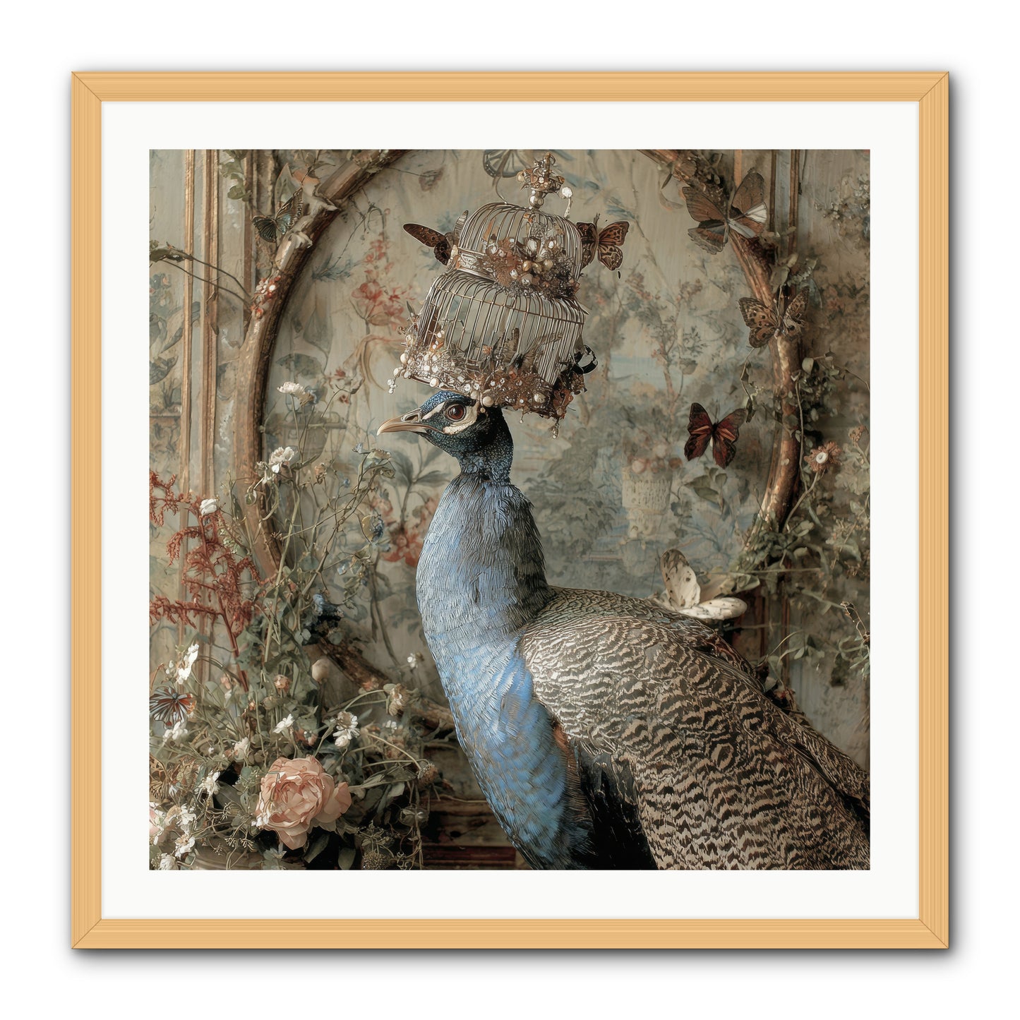 Letters from Lemon Hill -- Framed Print - Natural 30x30
