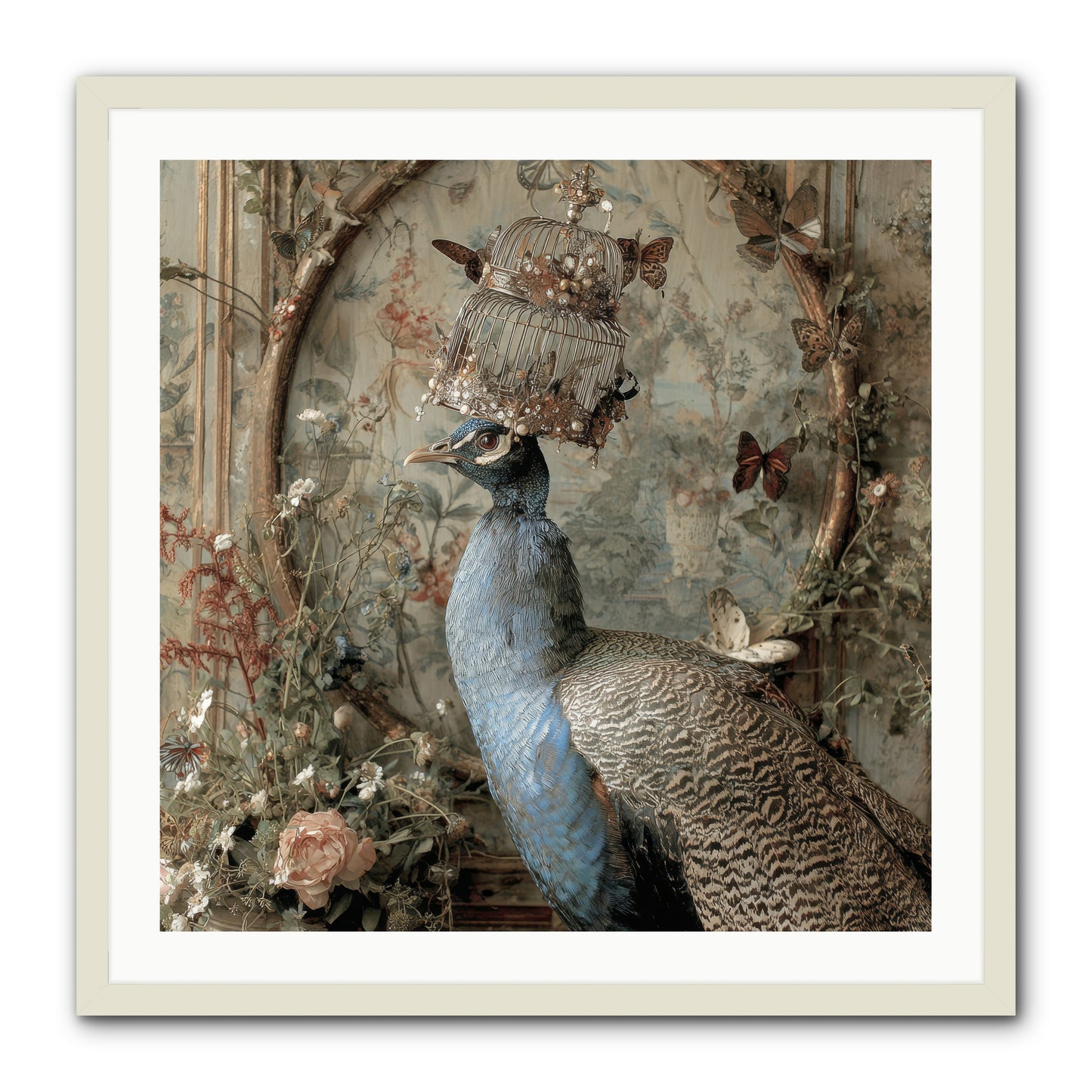 Letters from Lemon Hill -- Framed Print - White 30x30