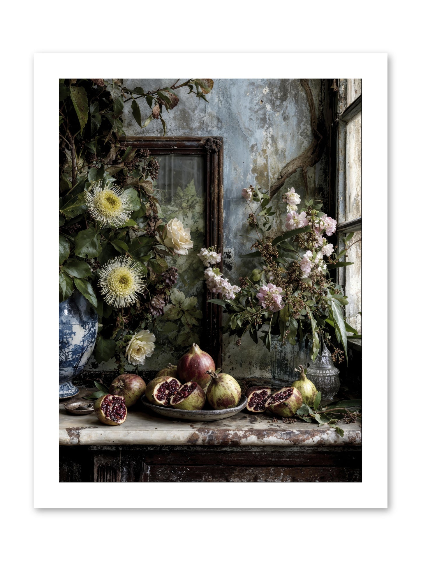 Letters from paradise -- Paper Print 12x16