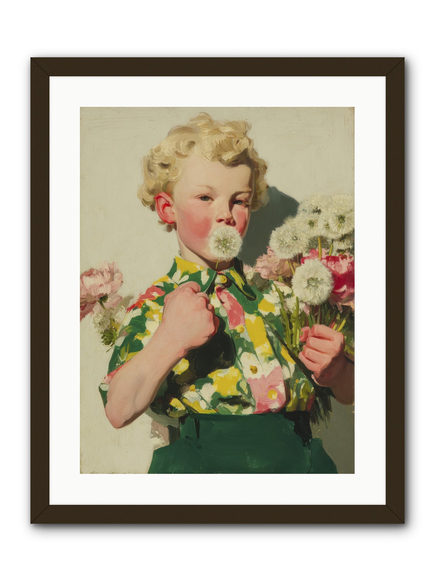 Letters to June -- Framed Print - Black 18x24