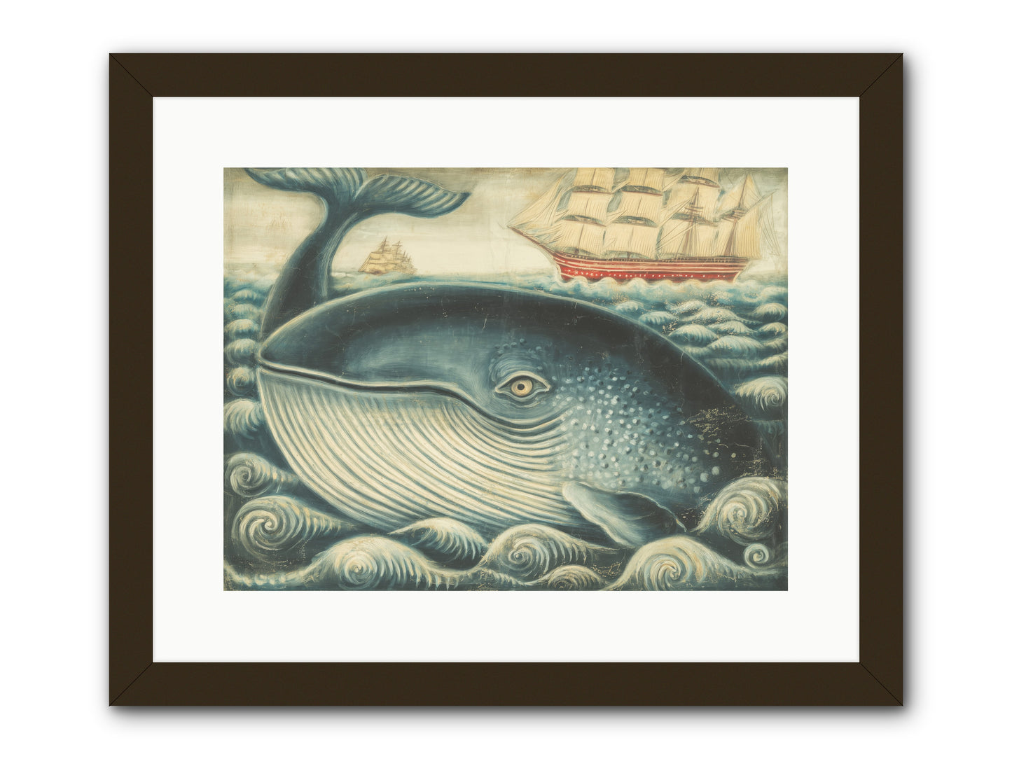 Leviathan Lookout -- Framed Print - Black 16x12
