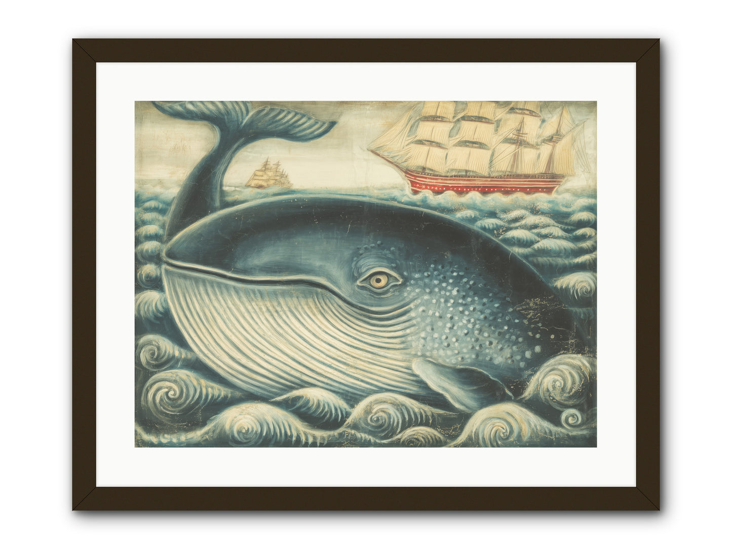 Leviathan Lookout -- Framed Print - Black 24x18