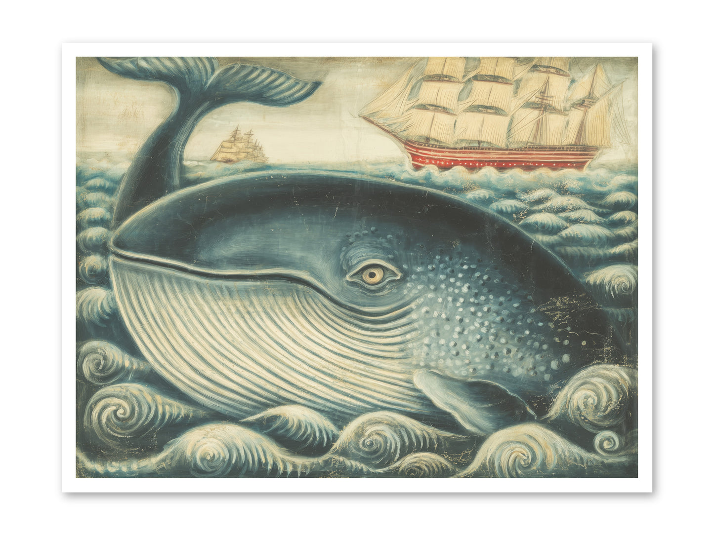 Leviathan Lookout -- Loose Canvas Print 40x30