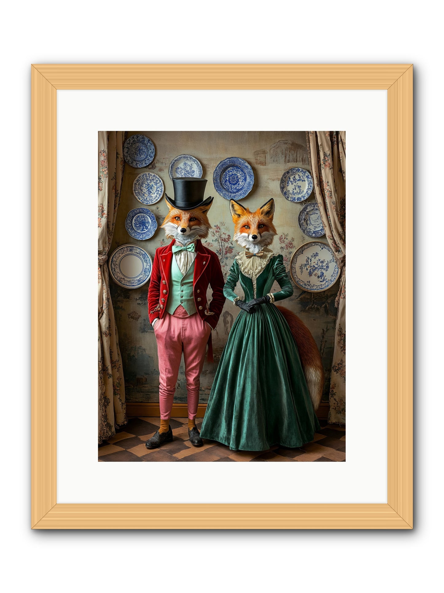 Life Sparkles Off CenterRez -- Framed Print - Natural 12x16