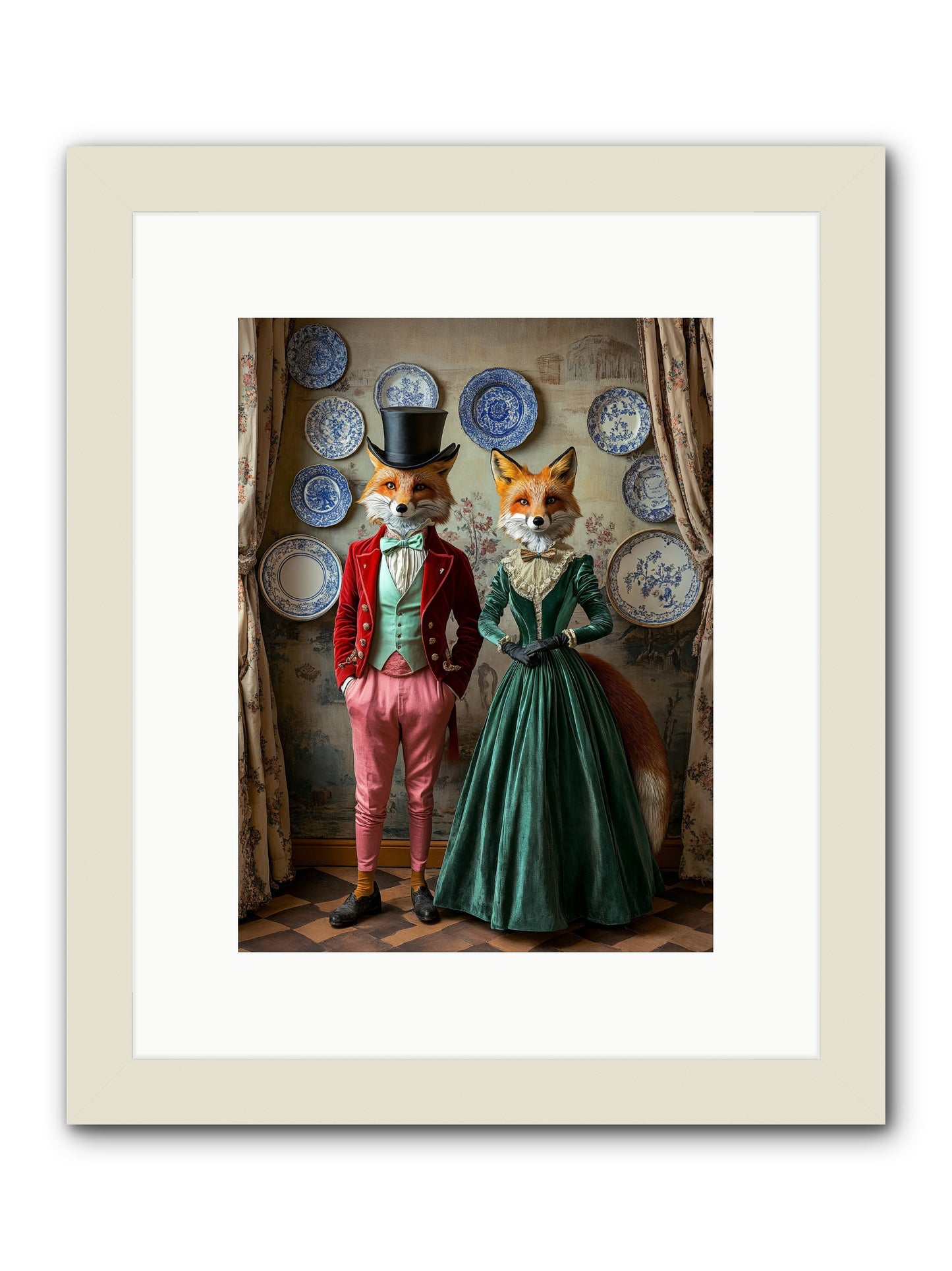 Life Sparkles Off CenterRez -- Framed Print - White 9x12