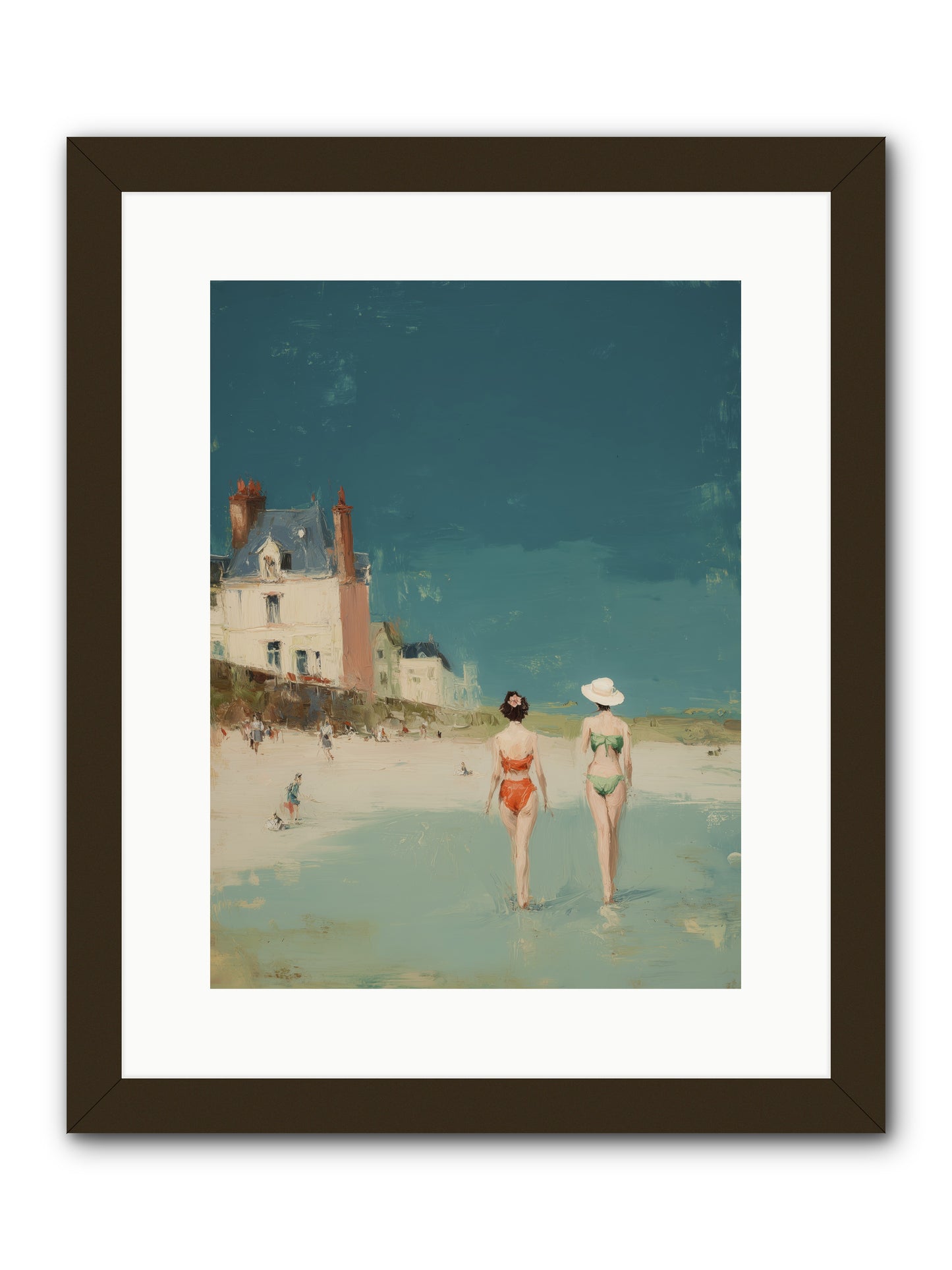 Life's Long Song -- Framed Print - Black 12x16
