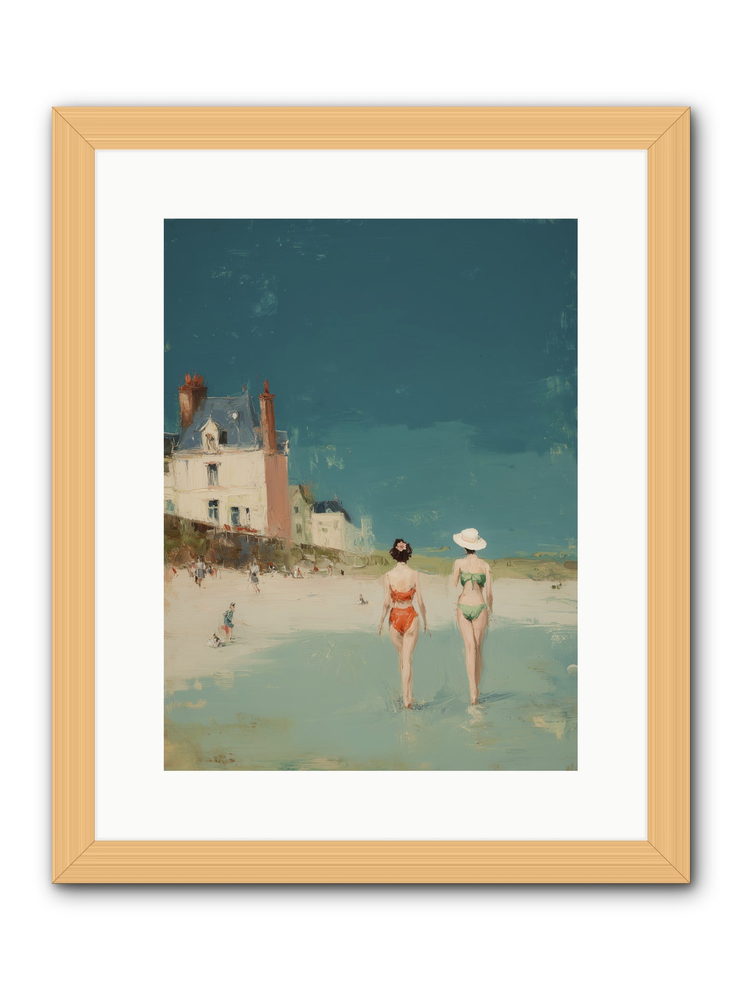 Life's Long Song -- Framed Print - Natural 12x16