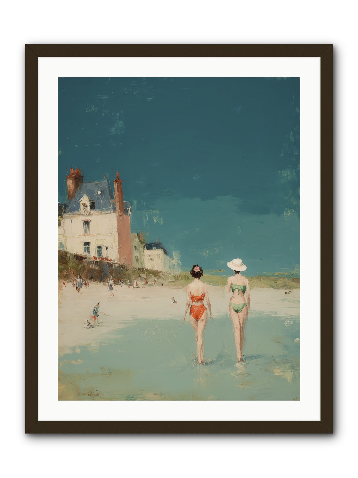 Life's Long Song -- Framed Print - Black 24x32