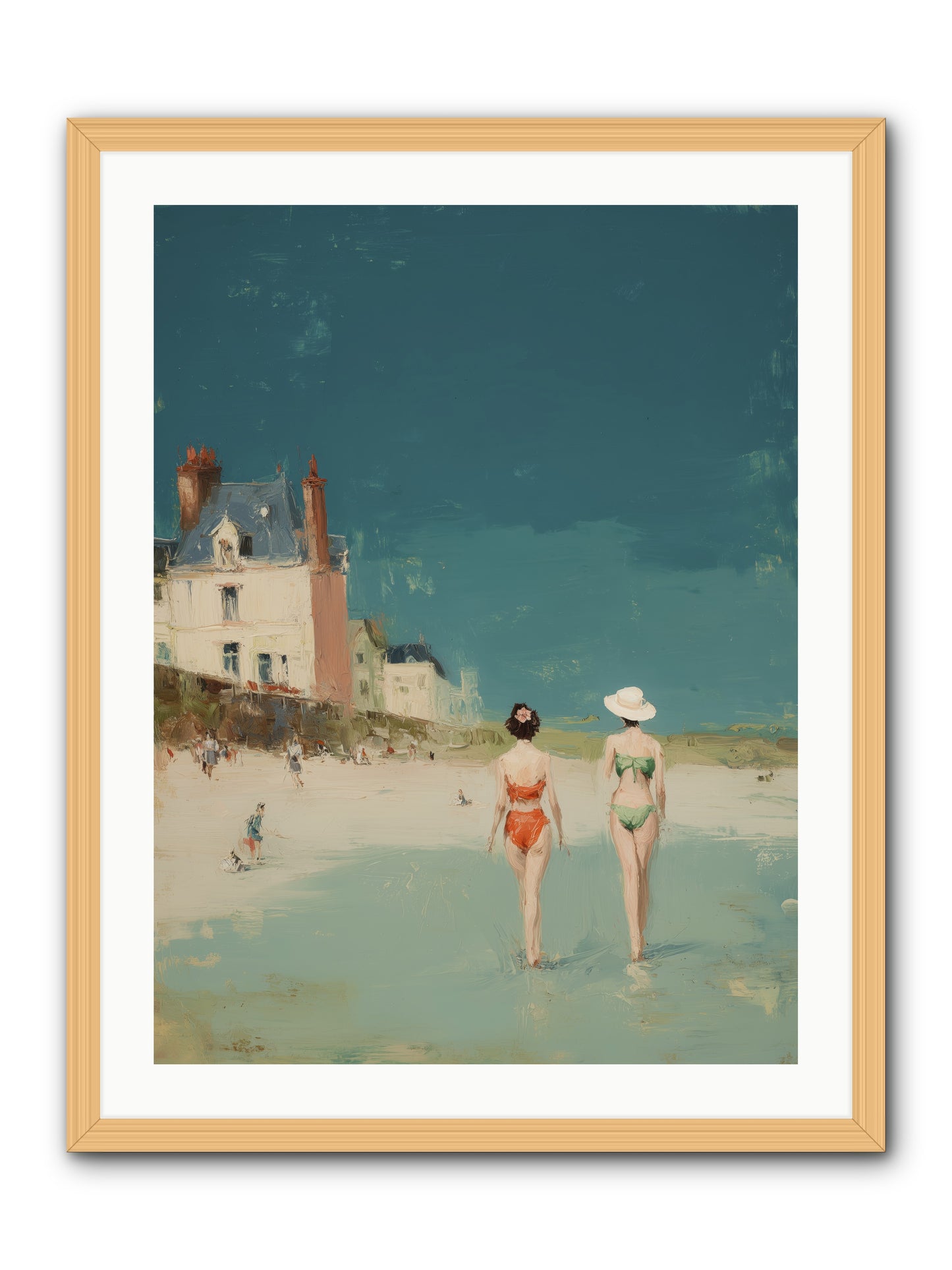 Life's Long Song -- Framed Print - Natural 24x32