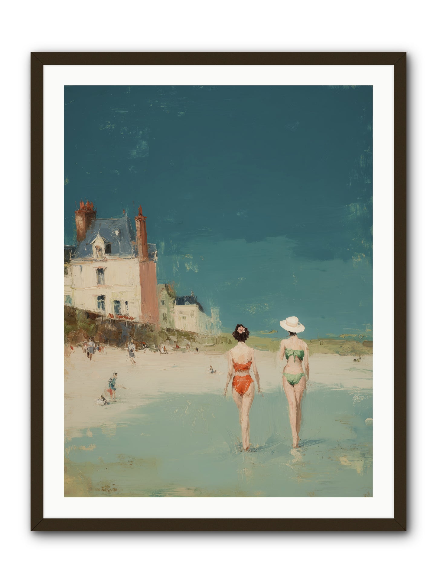 Life's Long Song -- Framed Print - Black 30x40