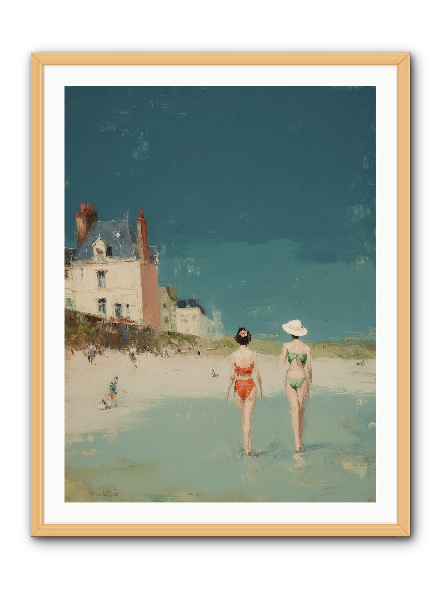 Life's Long Song -- Framed Print - Natural 30x40