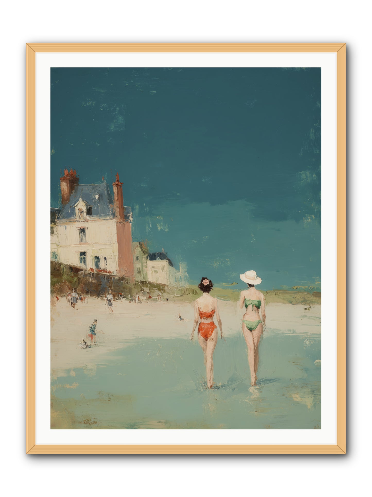 Life's Long Song -- Framed Print - Natural 36x48