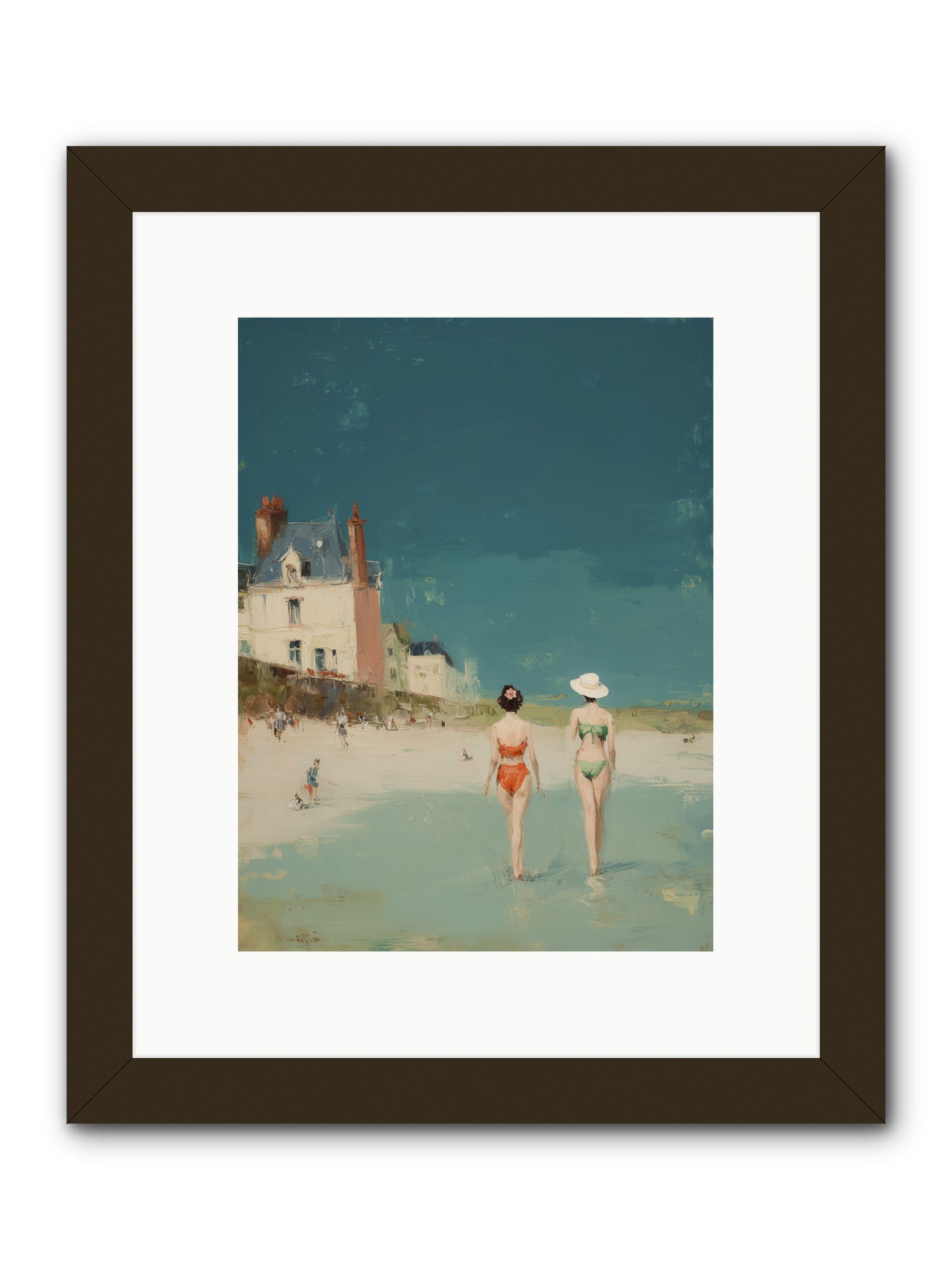 Life's Long Song -- Framed Print - Black 9x12