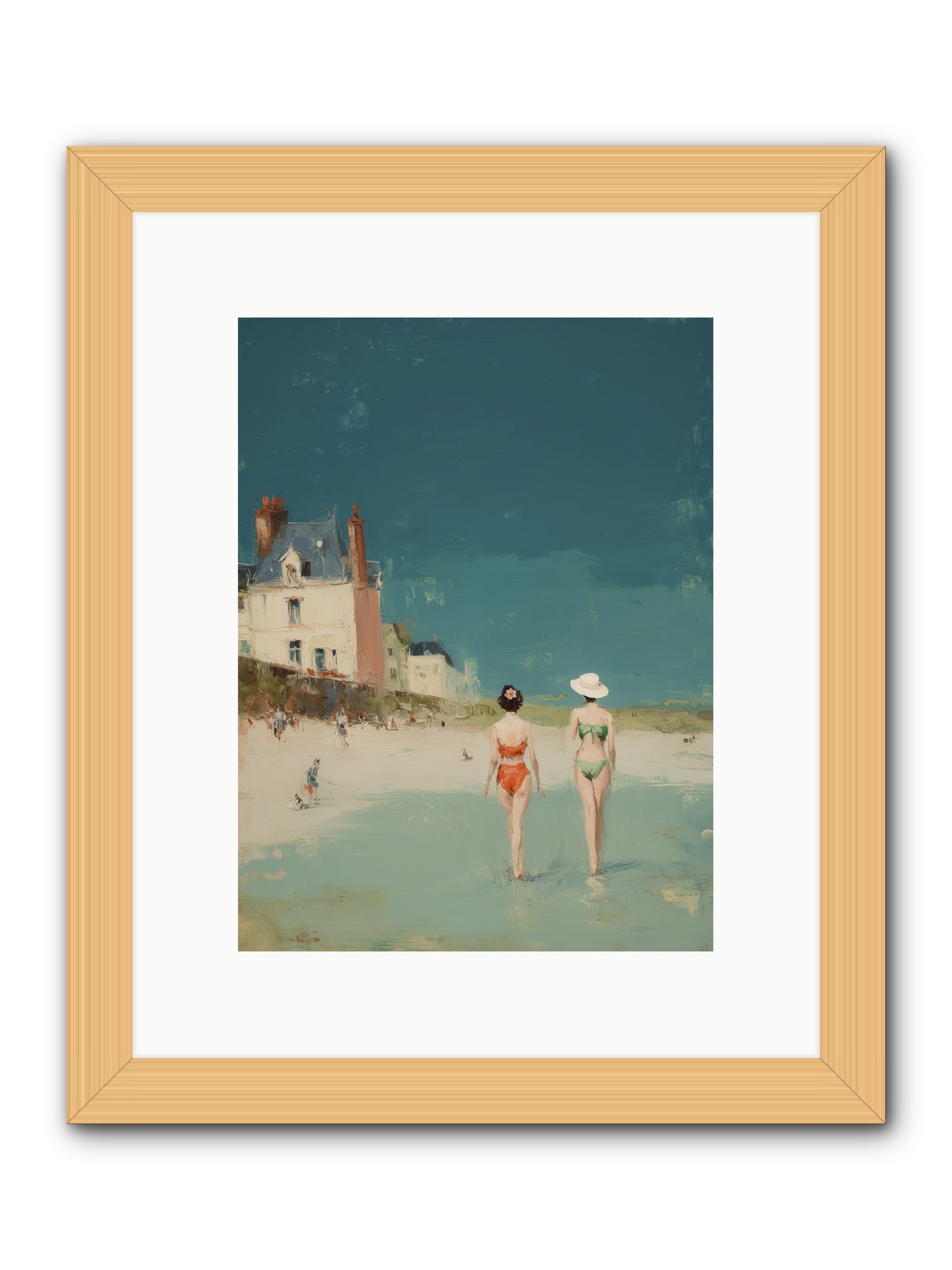 Life's Long Song -- Framed Print - Natural 9x12