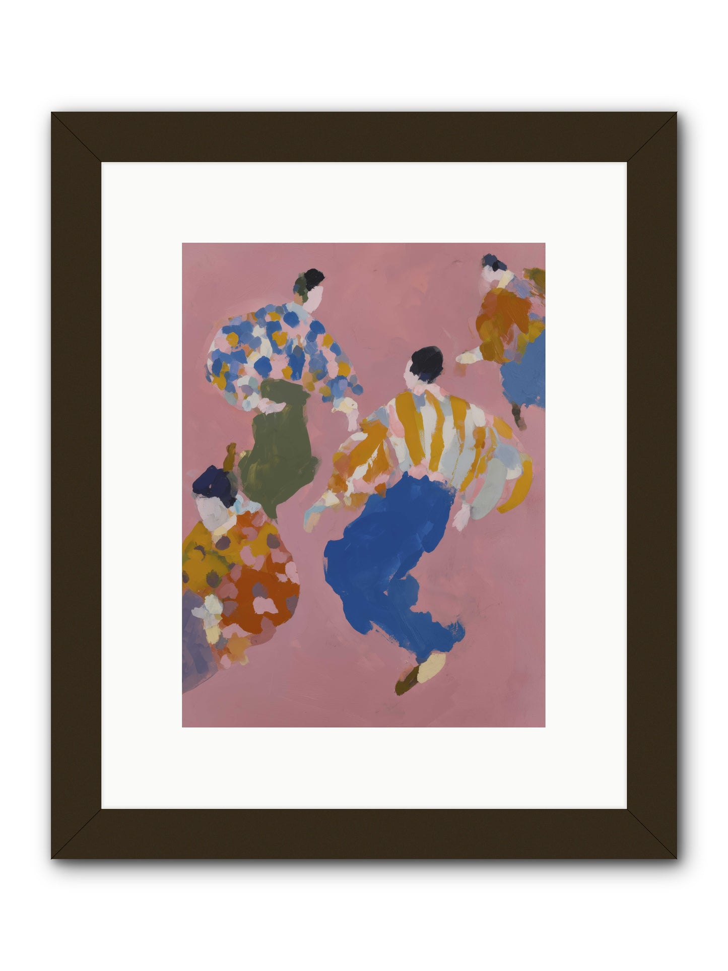 Life's Perfect Mirror -- Framed Print - Black 9x12
