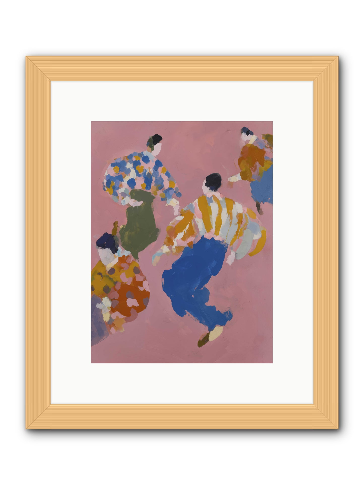 Life's Perfect Mirror -- Framed Print - Natural 9x12