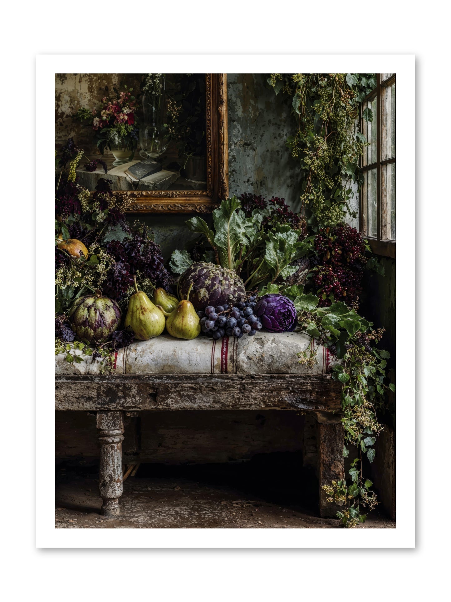 Light's quiet promise -- Loose Canvas Print 18x24