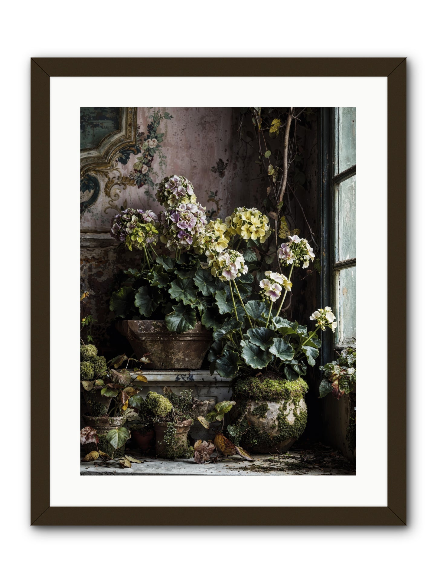 Light's sweet goodbye -- Framed Print - Black 18x24