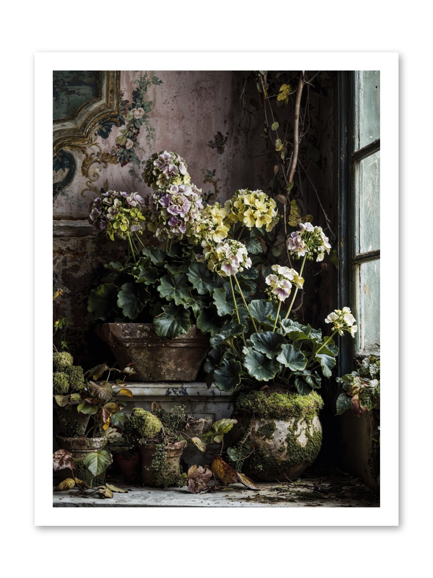 Light's sweet goodbye -- Loose Canvas Print 18x24