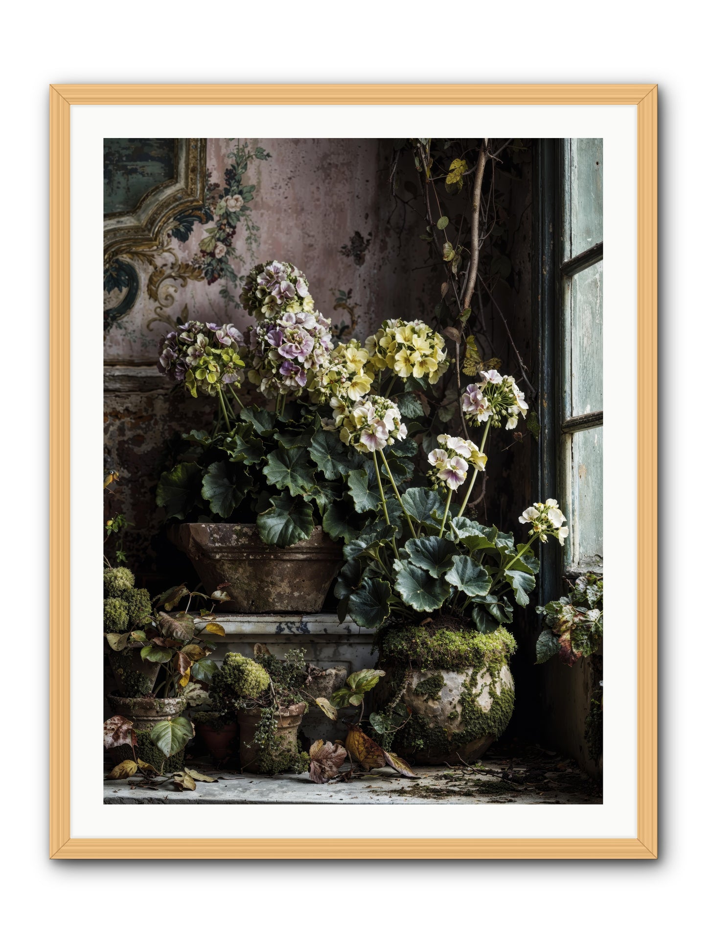Light's sweet goodbye -- Framed Print - Natural 30x40