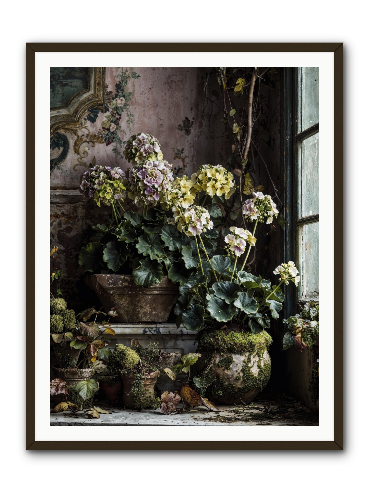 Light's sweet goodbye -- Framed Print - Black 36x48