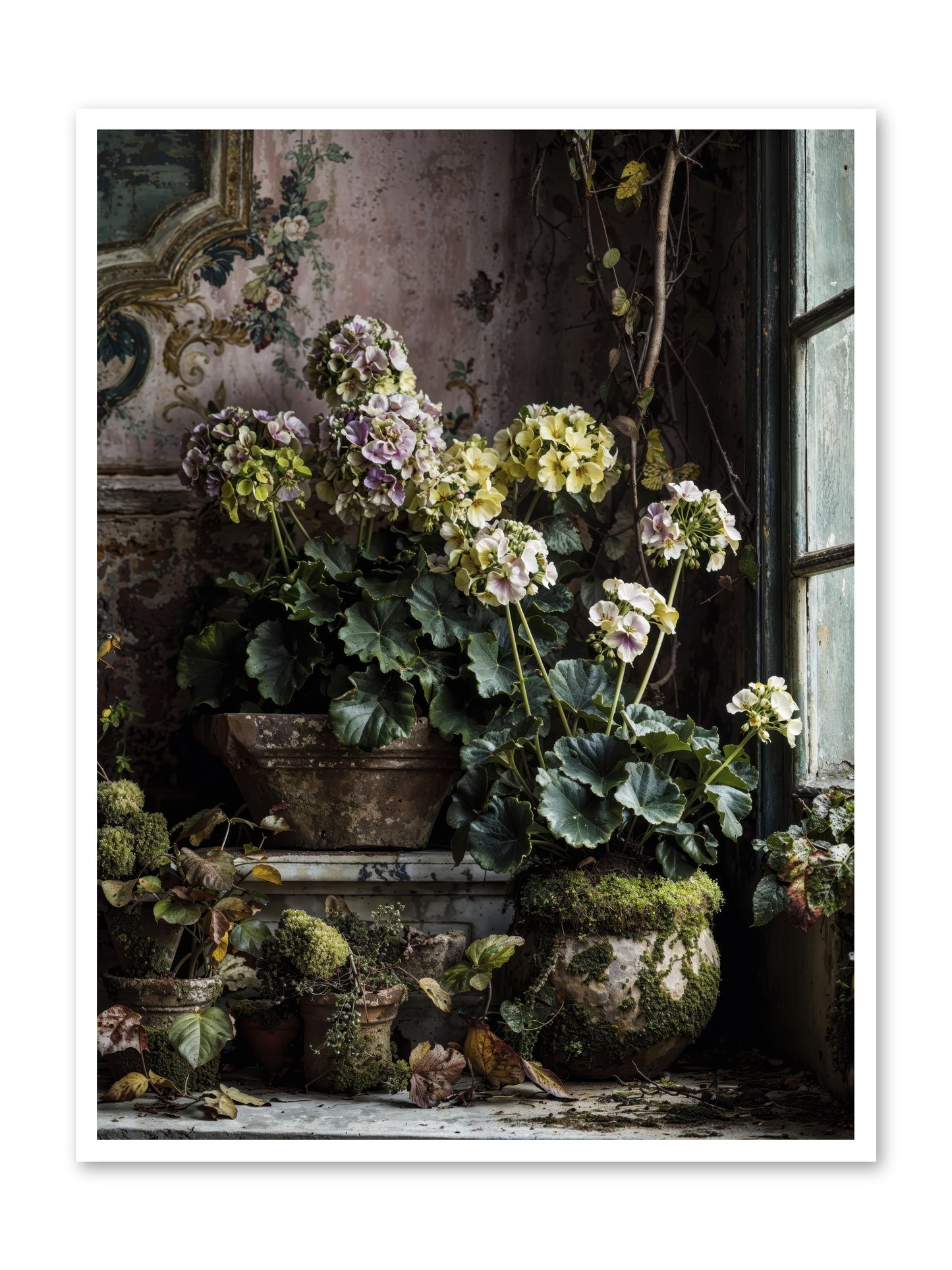 Light's sweet goodbye -- Loose Canvas Print 36x48