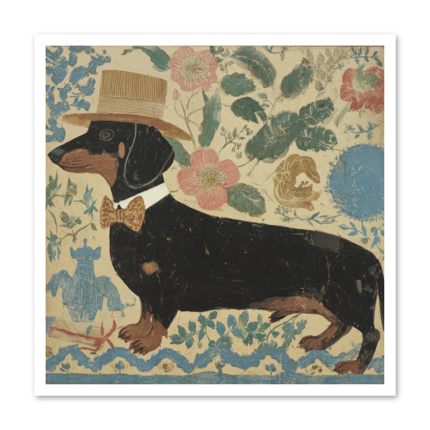 Lilac Boulevard Society -- Paper Print 30x30
