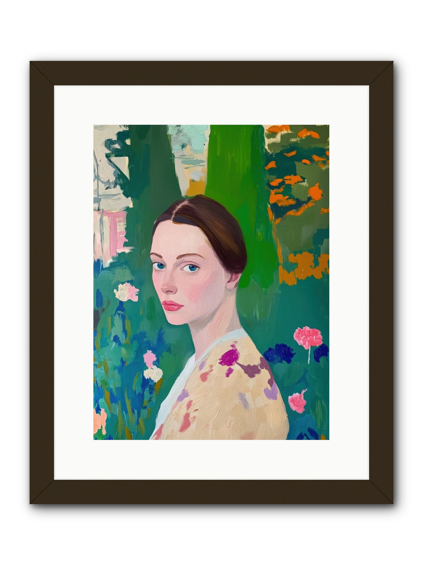 Lily Crane-REZ -- Framed Print - Black 12x16