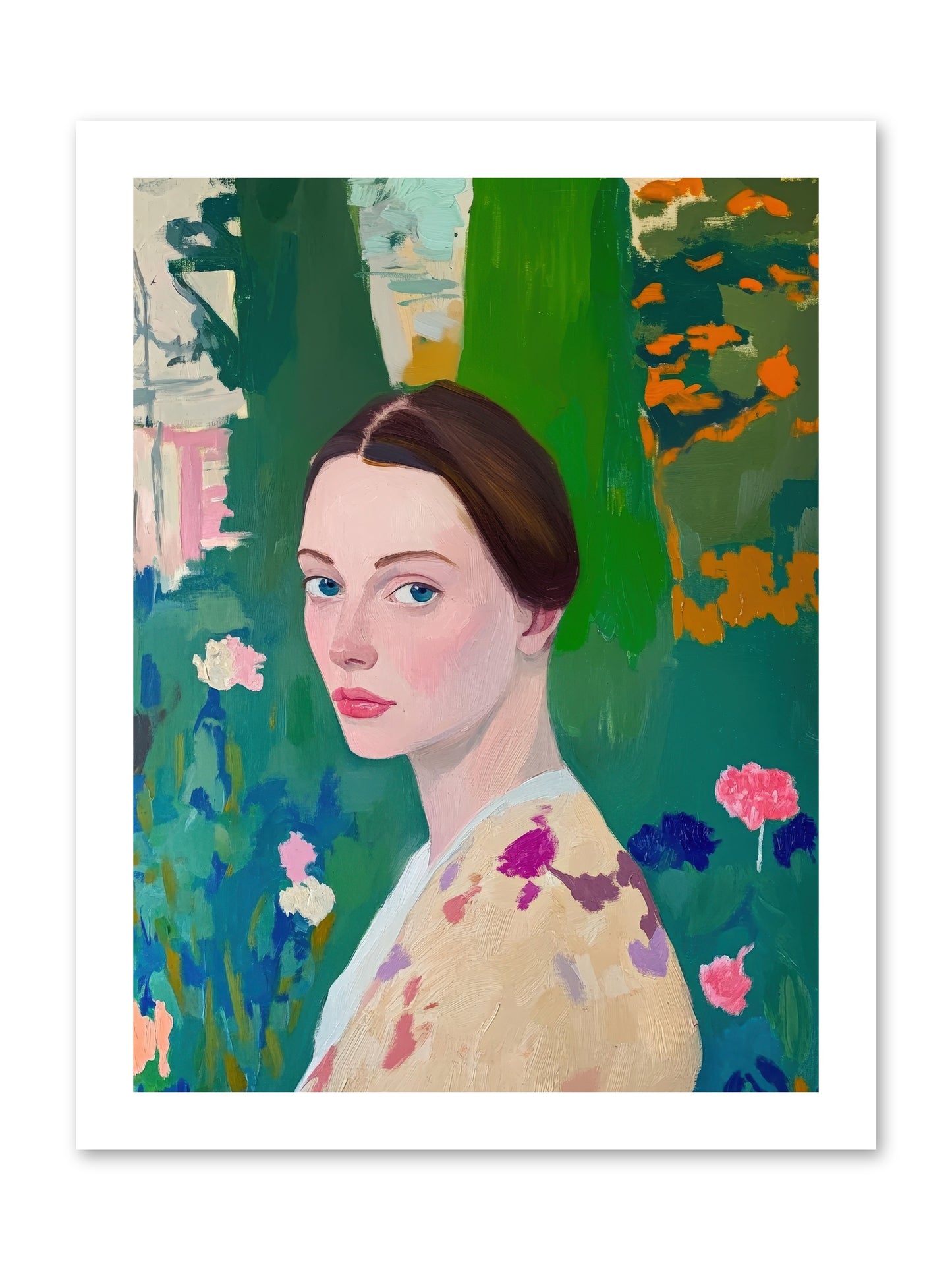 Lily Crane-REZ -- Loose Canvas Print 12x16