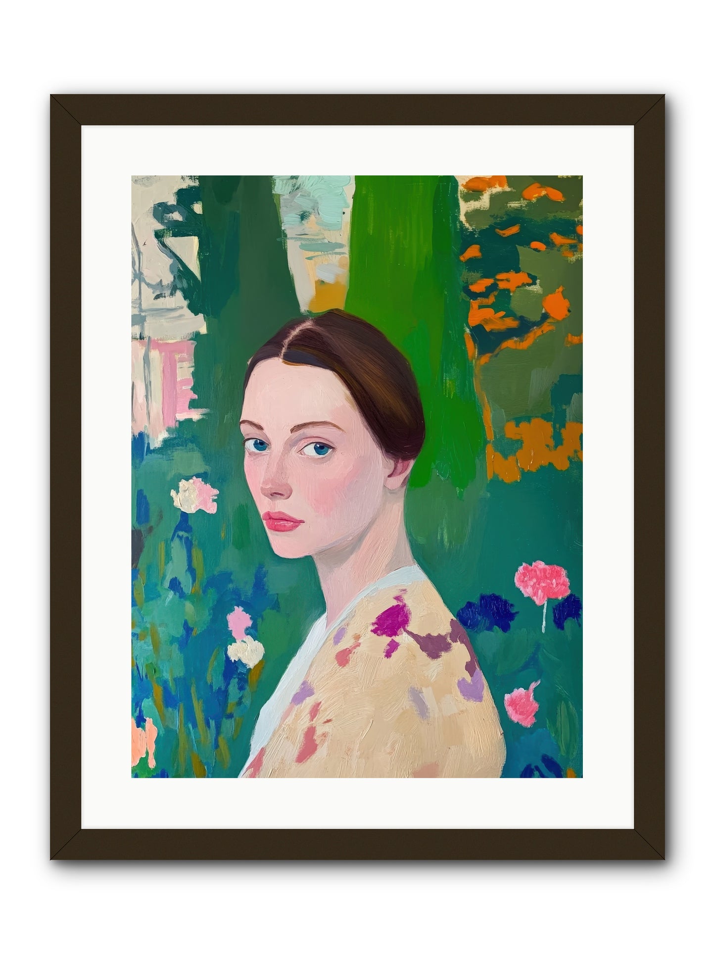 Lily Crane-REZ -- Framed Print - Black 18x24