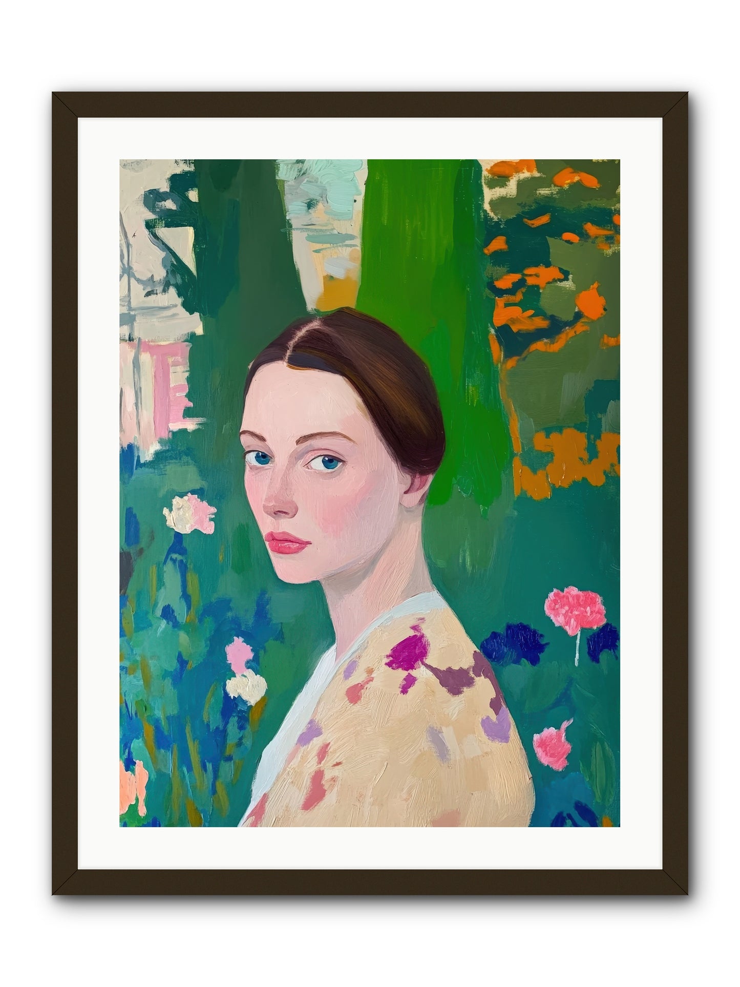 Lily Crane-REZ -- Framed Print - Black 24x32