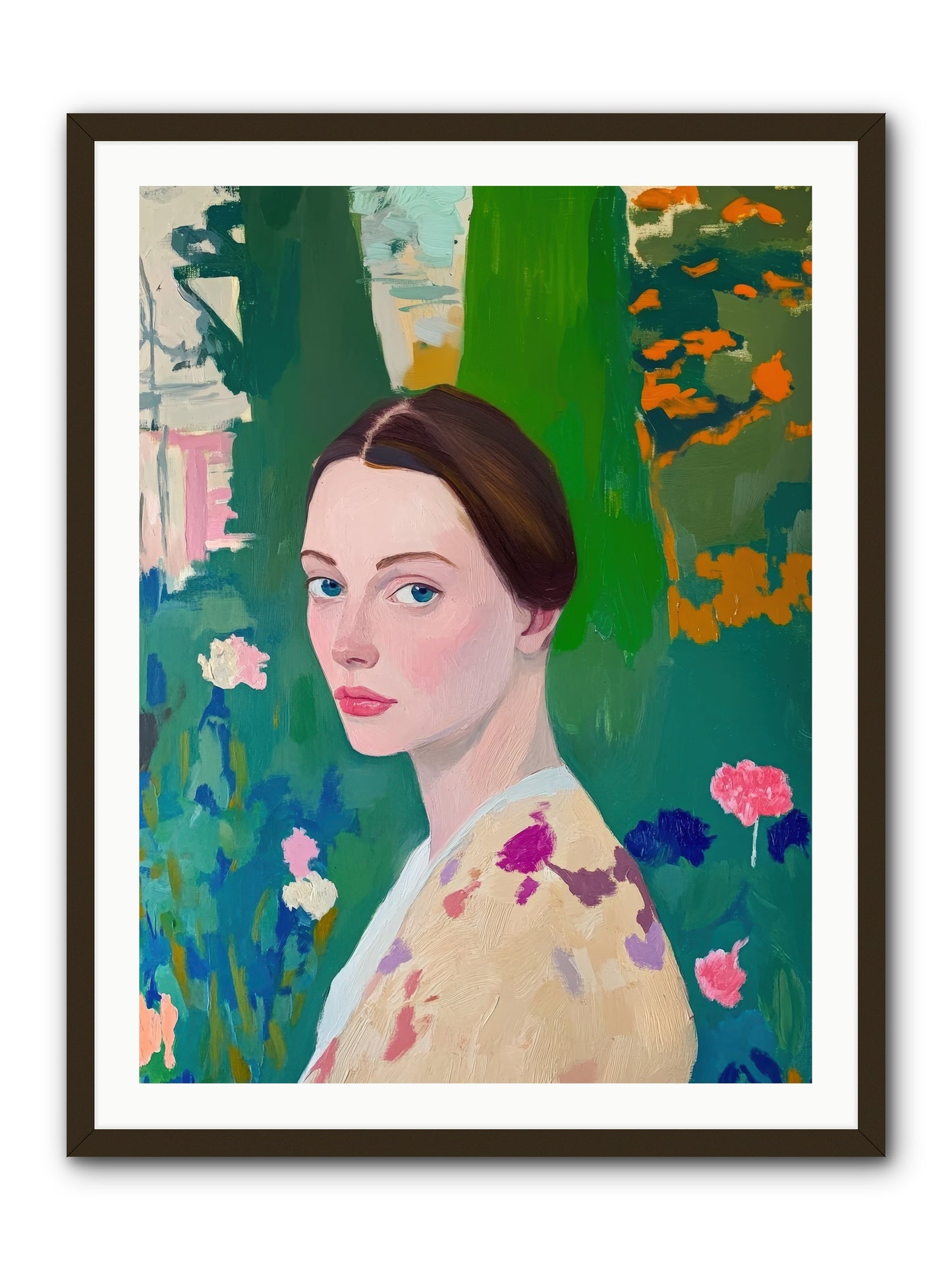 Lily Crane-REZ -- Framed Print - Black 30x40