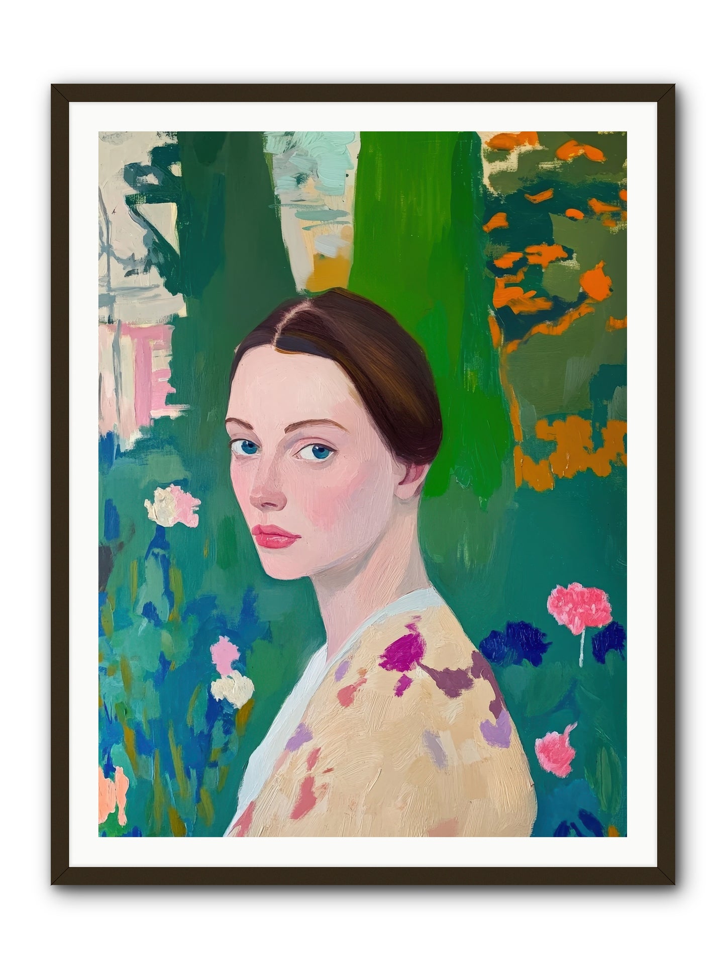 Lily Crane-REZ -- Framed Print - Black 36x48