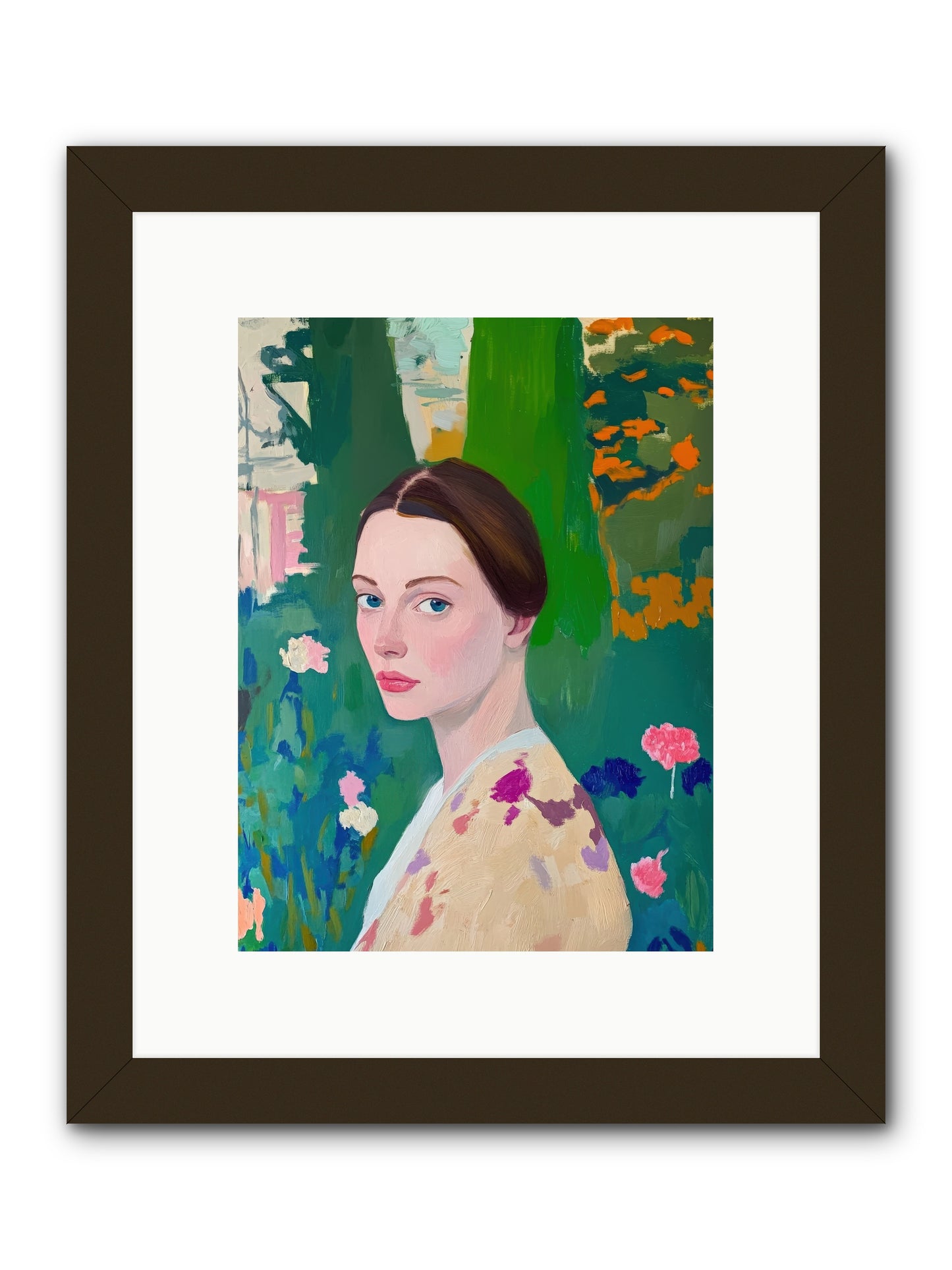 Lily Crane-REZ -- Framed Print - Black 9x12